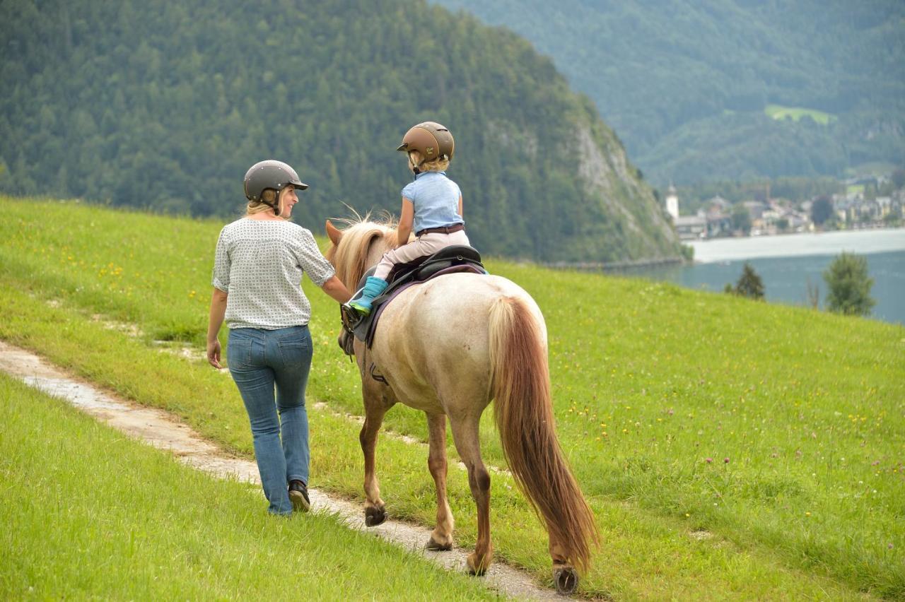 Reiterhof Suassbauer Villa Sankt Wolfgang im Salzkammergut Bagian luar foto