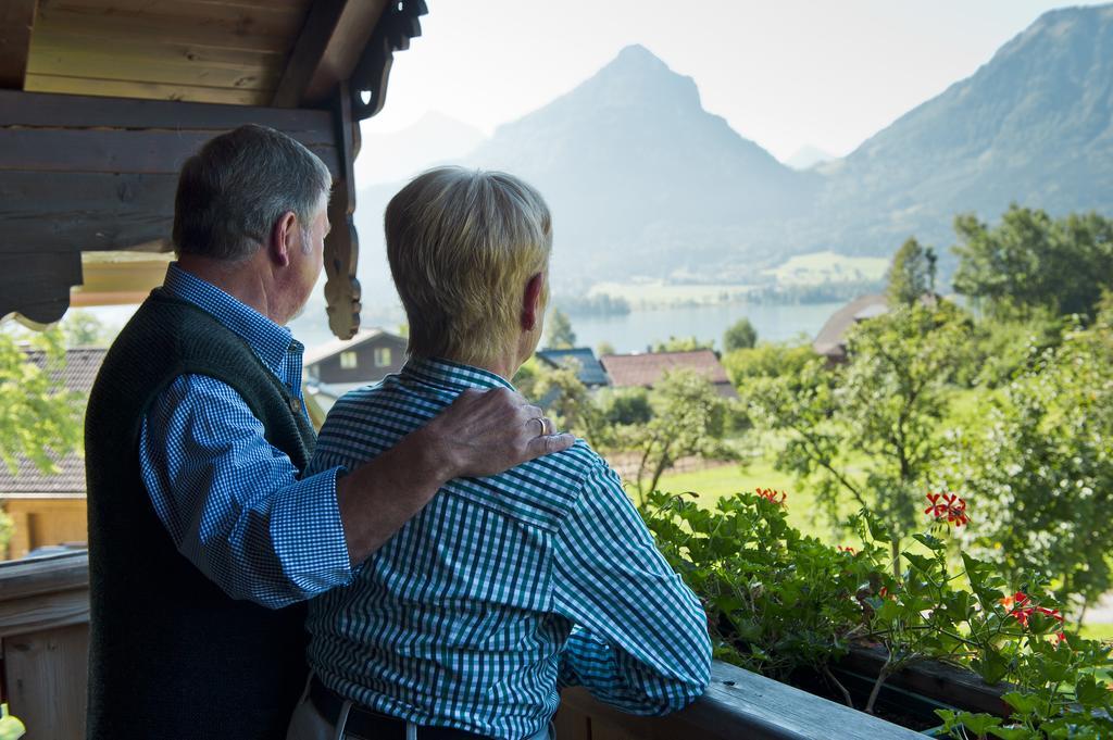 Reiterhof Suassbauer Villa Sankt Wolfgang im Salzkammergut Bagian luar foto